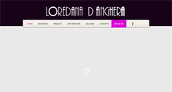 Desktop Screenshot of loredanadanghera.com
